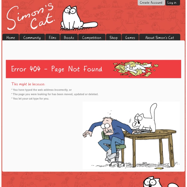 The Official Simon's Cat Website