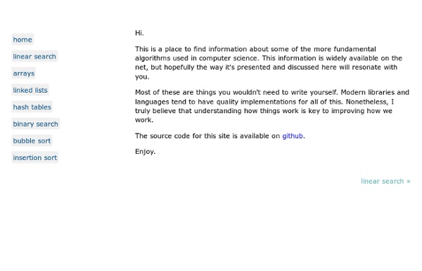 Simple algorithms