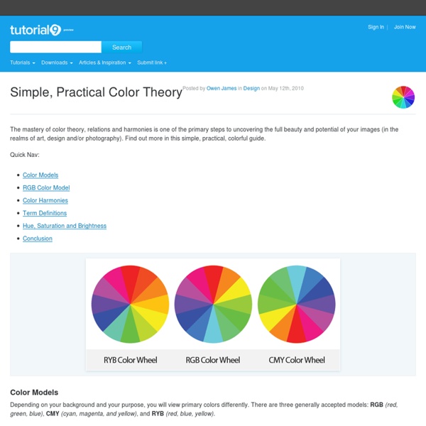 Simple, Practical Color Theory