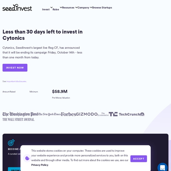 SeedInvest - Equity Crowdfunding Platform