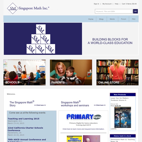 SingaporeMath.com Inc