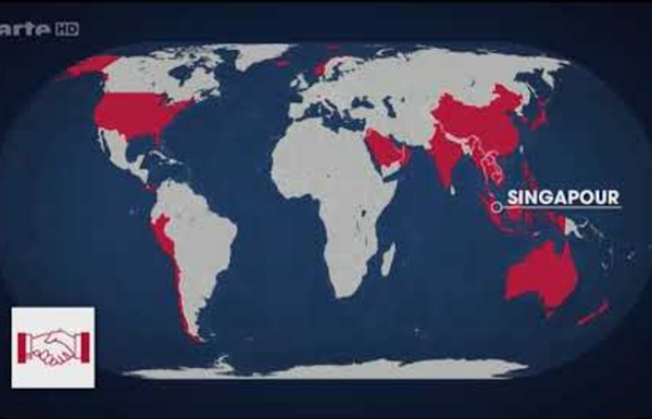 Singapour la mondialisation, à quel prix Le dessous des cartes 04 10 14 Ar