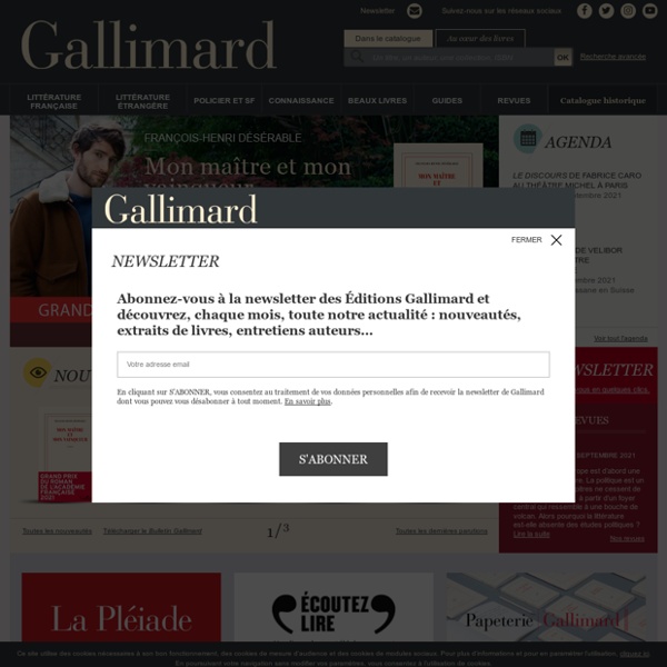 Site Gallimard