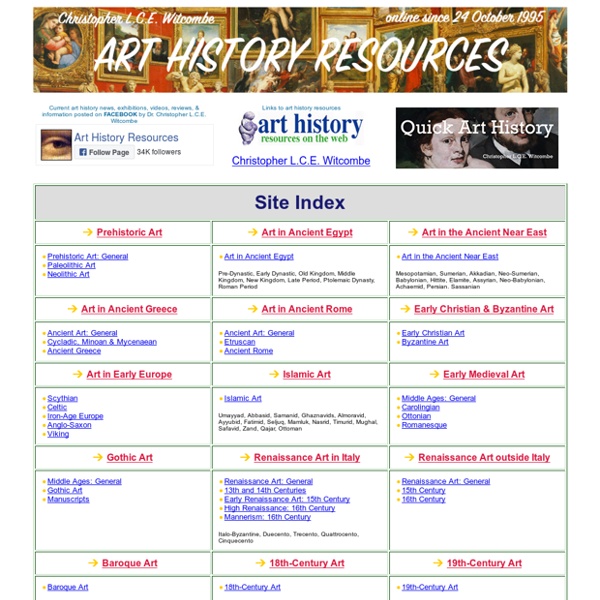 Art History resources