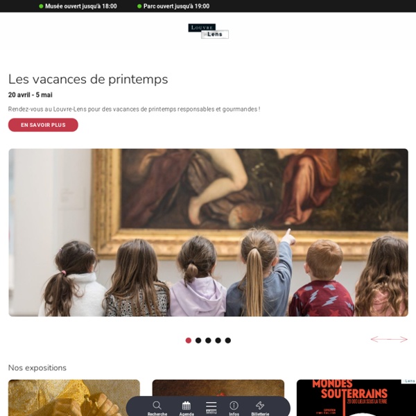 Site officiel du musée du Louvre-Lens - Un lieu de découverte et d’émerveillement