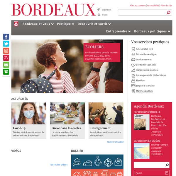 Site officiel de la ville de Bordeaux