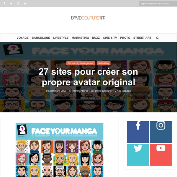 27 sites pour créer votre avatar original en quelques clics