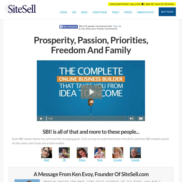 SiteSell.com, E-business Success. Simple. Real.