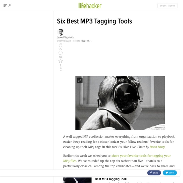Six Best MP3 Tagging Tools - ID3 Tag Editors