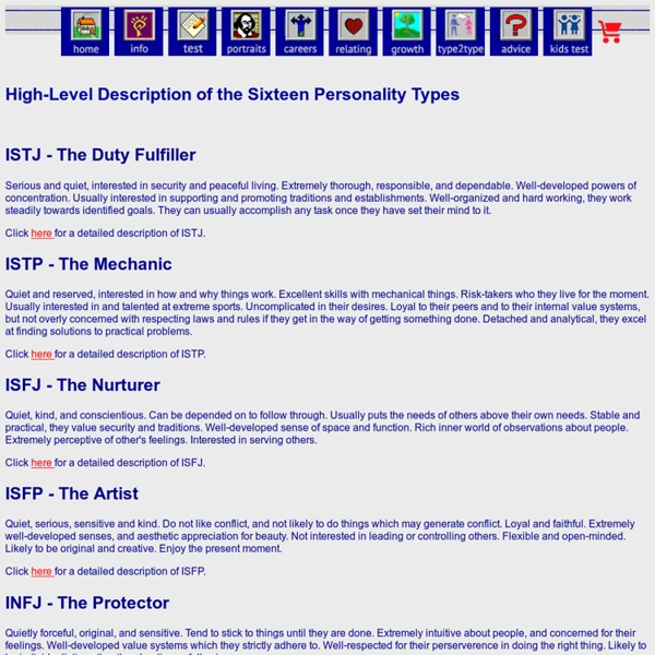 Gideon MBTI Personality Type: ISFP or ISFJ?