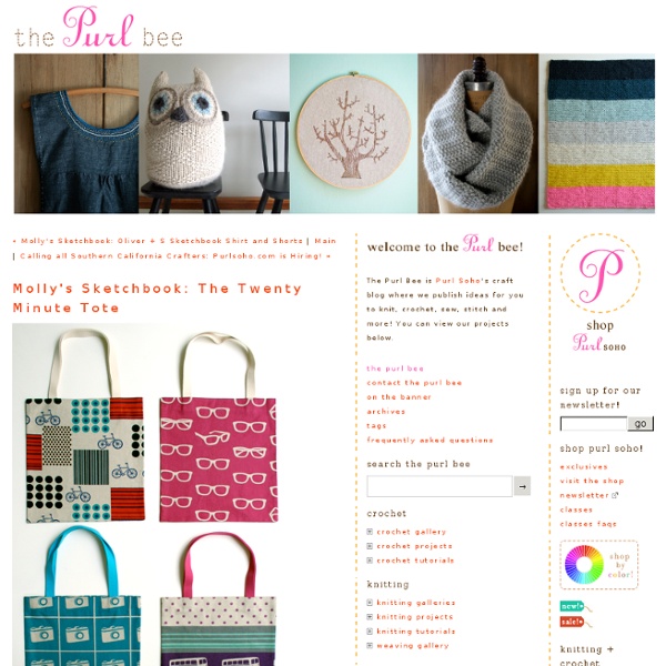 The Twenty Minute Tote