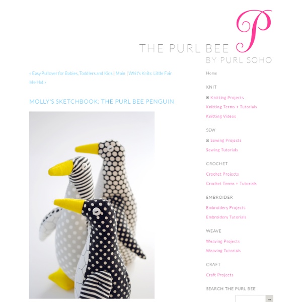 Purl Bee Penguin