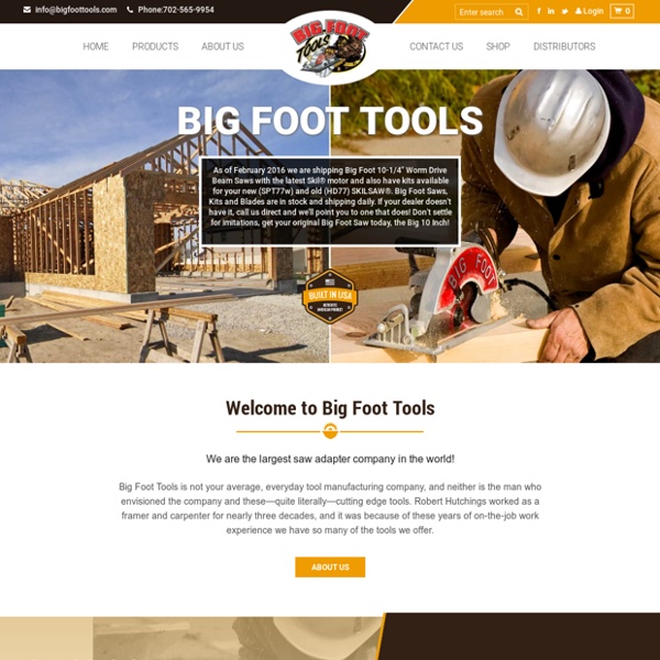 Big Foot Tools -