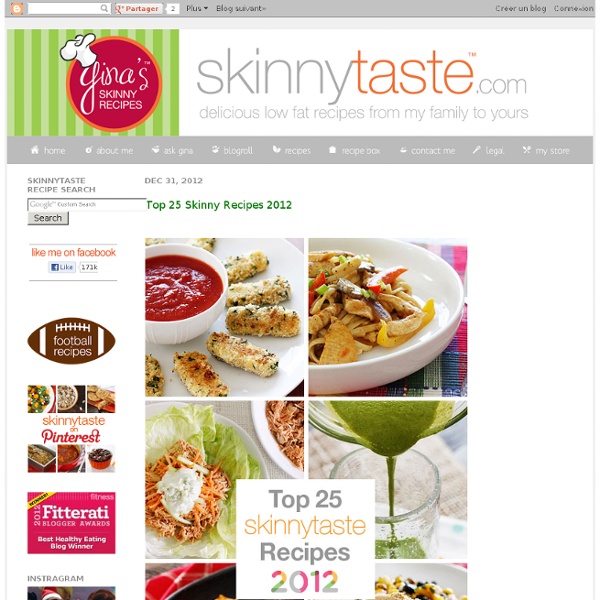 Top 25 Skinny Recipes 2012