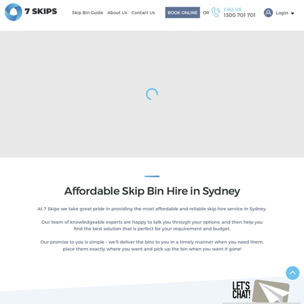 Skip Bin Hire - Cheap Skips & Rubbish Bins for Hire Sydney