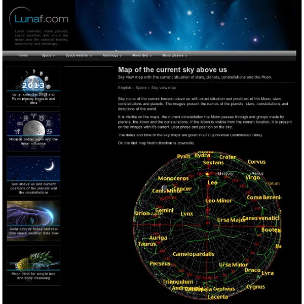 Sky view map