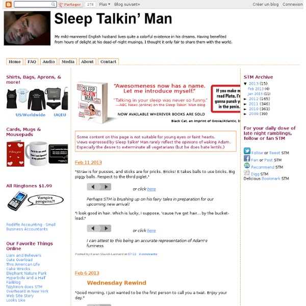 Sleep Talkin&#039; Man