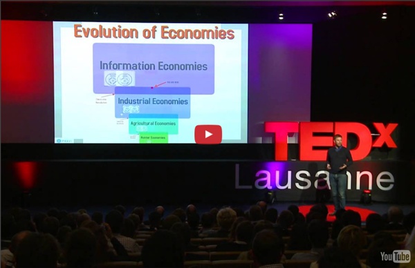 Sleeping giants of economic shift change: Shane Hughes at TEDxLausanne