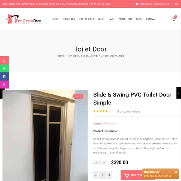 Slide and Swing door