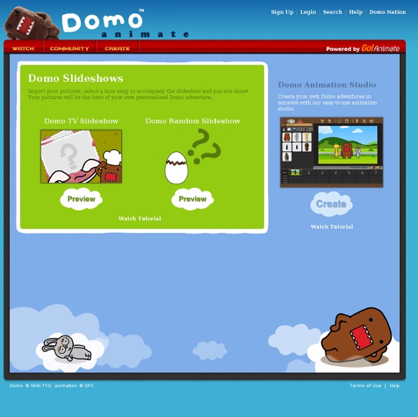 Domo Animate - Create Slideshows, eMessages and Animations