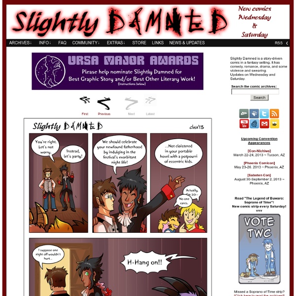Slightly Damned - New comics every Wednesday and Saturday!