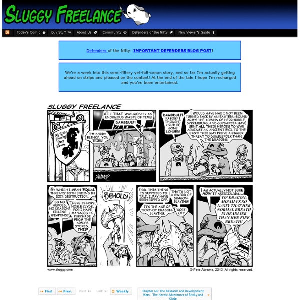 Sluggy Freelance - Comic for 10/26/10