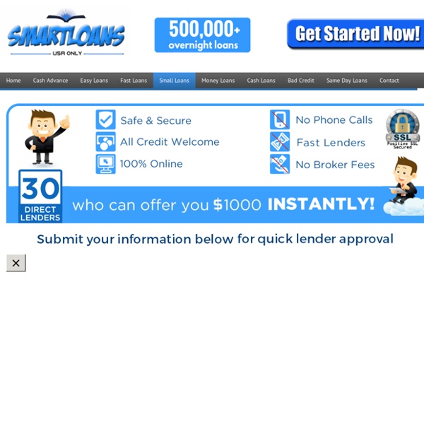 SmartPayday Cheap Small Loans Online