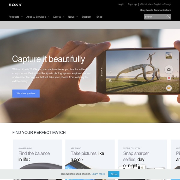 Sony Ericsson - Giriş Sayfası