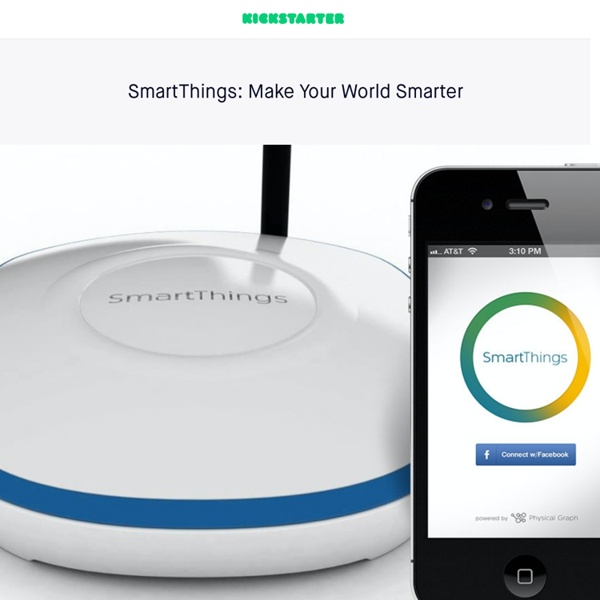 SmartThings: Make Your World Smarter by SmartThings