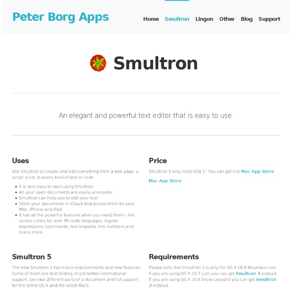 Smultron.sourceforge.net