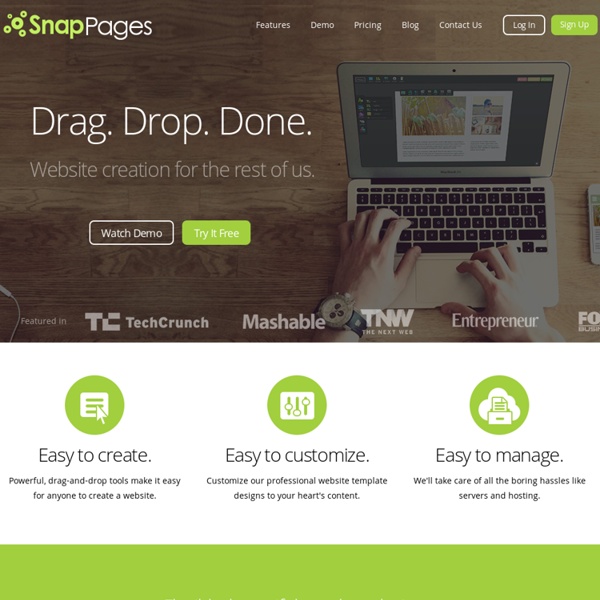 SnapPages - Create a Website