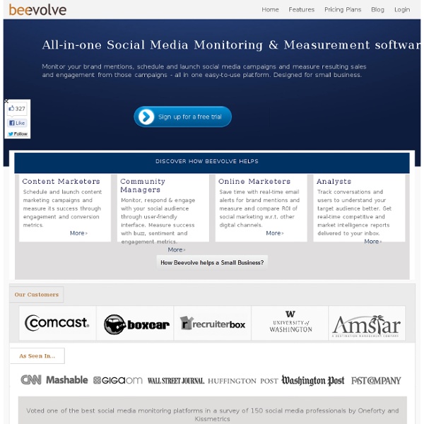 Social Media Monitoring and Engagement - Beevolve