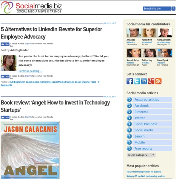 Social media news and business strategies blog