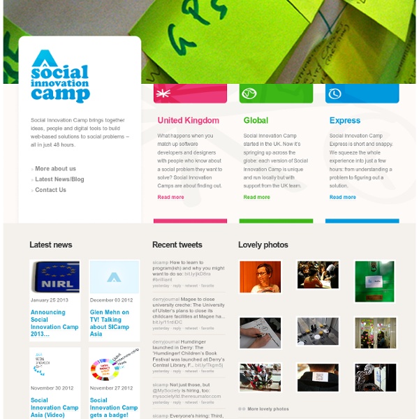 Social Innovation Camp