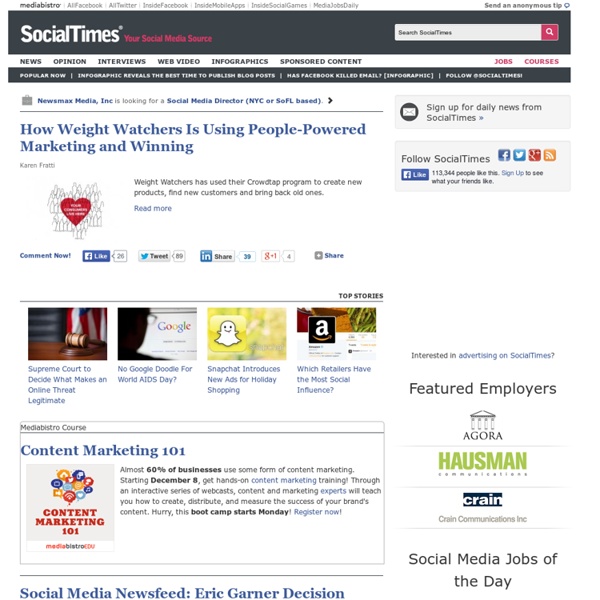SocialTimes.com - Your Social Media Source