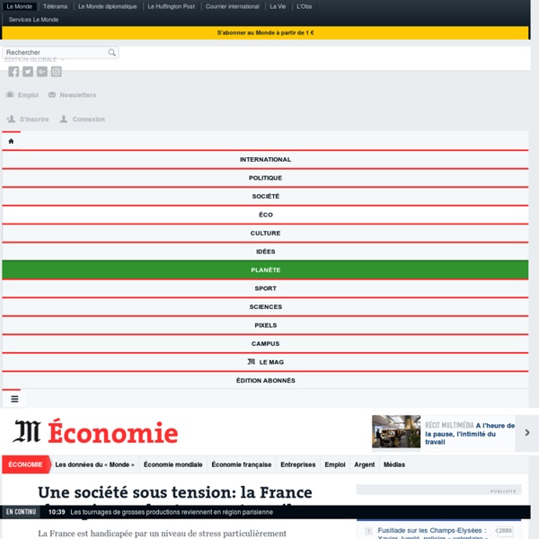 La France championne du stress au travail