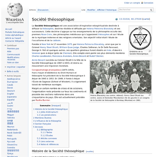Société théosophique