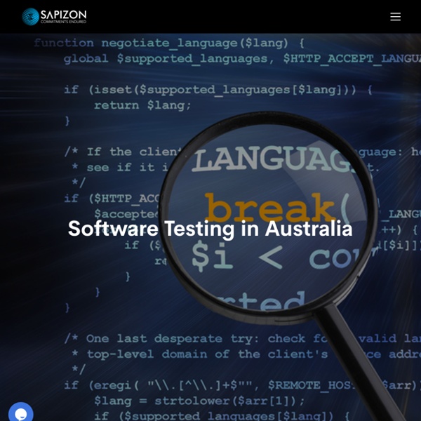 Top Software Testing Company in Australia
