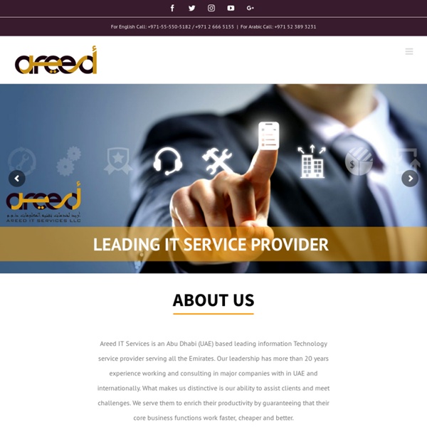 Leading Web Design Company in Abu Dhabi - Areed IT Services
