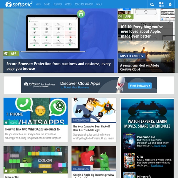 Free software downloads and reviews Softonic Pearltrees