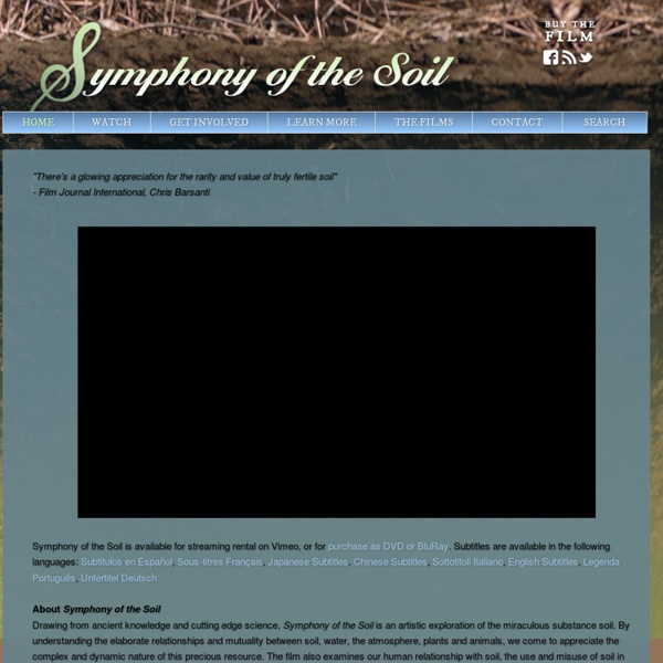 Symphony of the Soil documentary