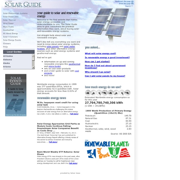 Your Complete Guide to Solar Energy
