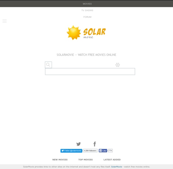 SolarMovie - Watch Free Movies Online