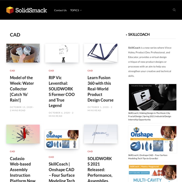 SolidSmack.com - Rockin' Sweet 3D CAD, Product Design and Engineering Tech