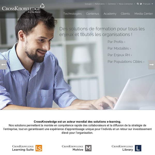 Solutions de formation à distance : des formations professionnel
