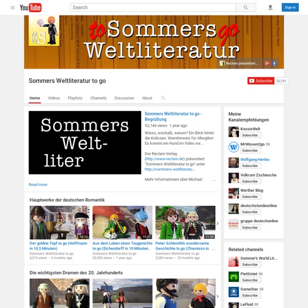 Sommers Weltliteratur to go