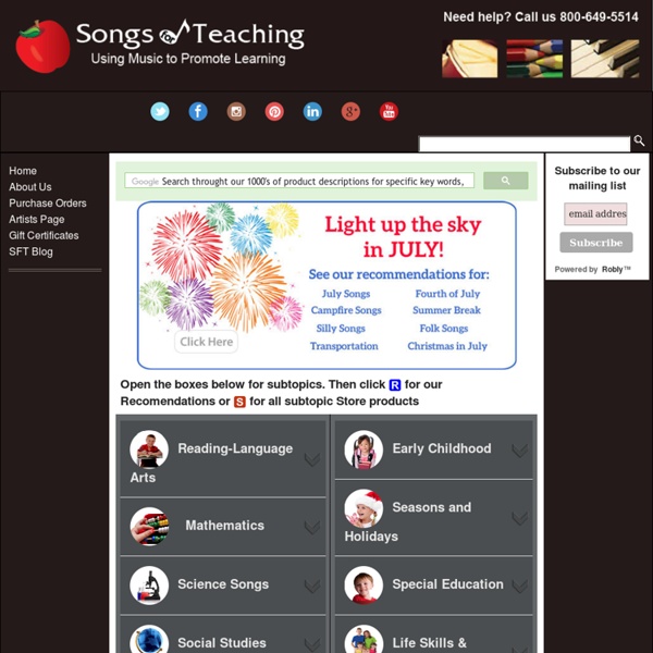 Educational Songs & Children's Music from Songs for Teaching®