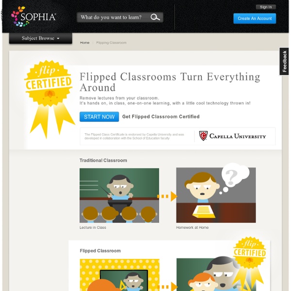 And the Flipped Classroom