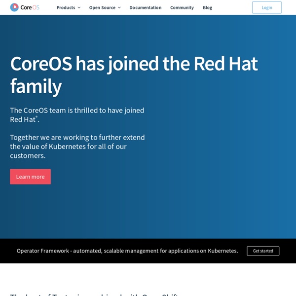 CoreOS is Linux for Massive Server Deployments