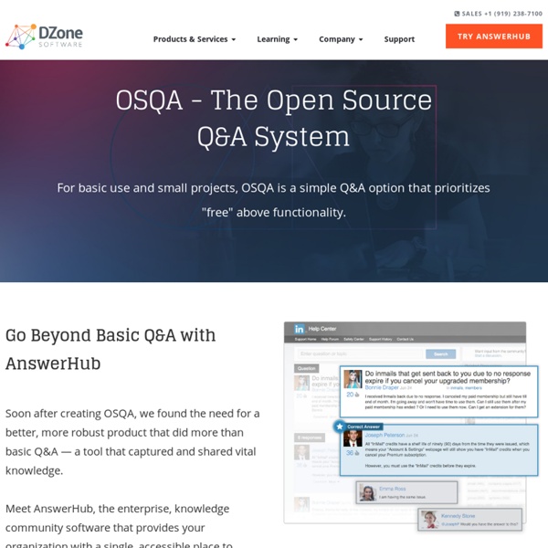 The Open Source Q&A System